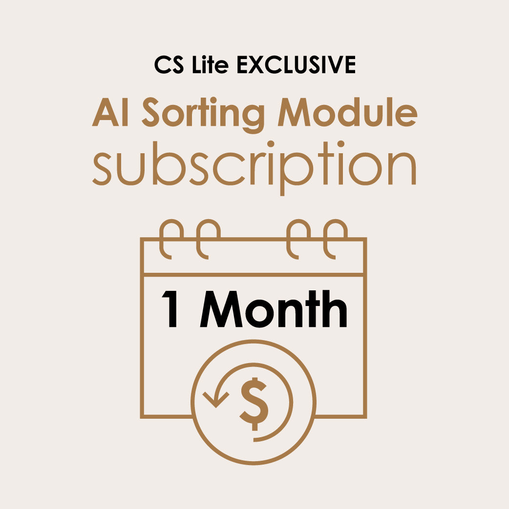 CS Lite AI Sorting Module MONTHLY subscription