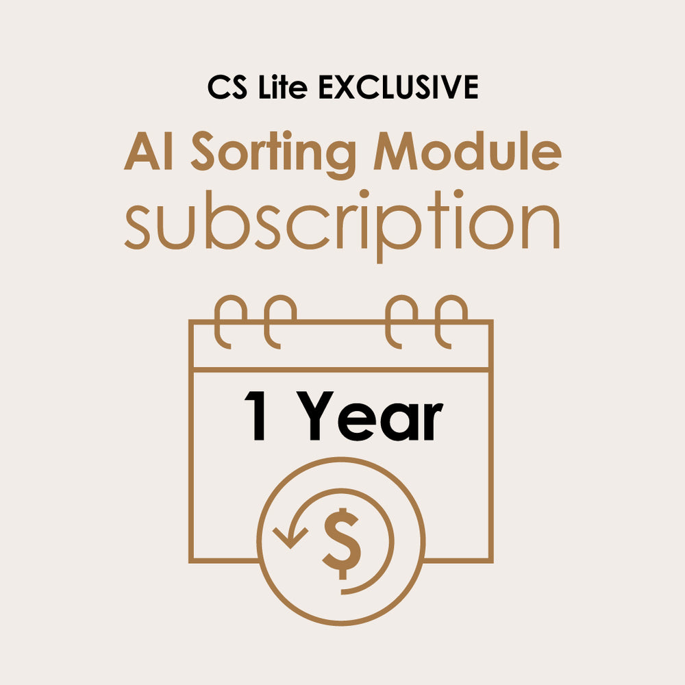 CS Lite AI Sorting Module ANNUAL subscription