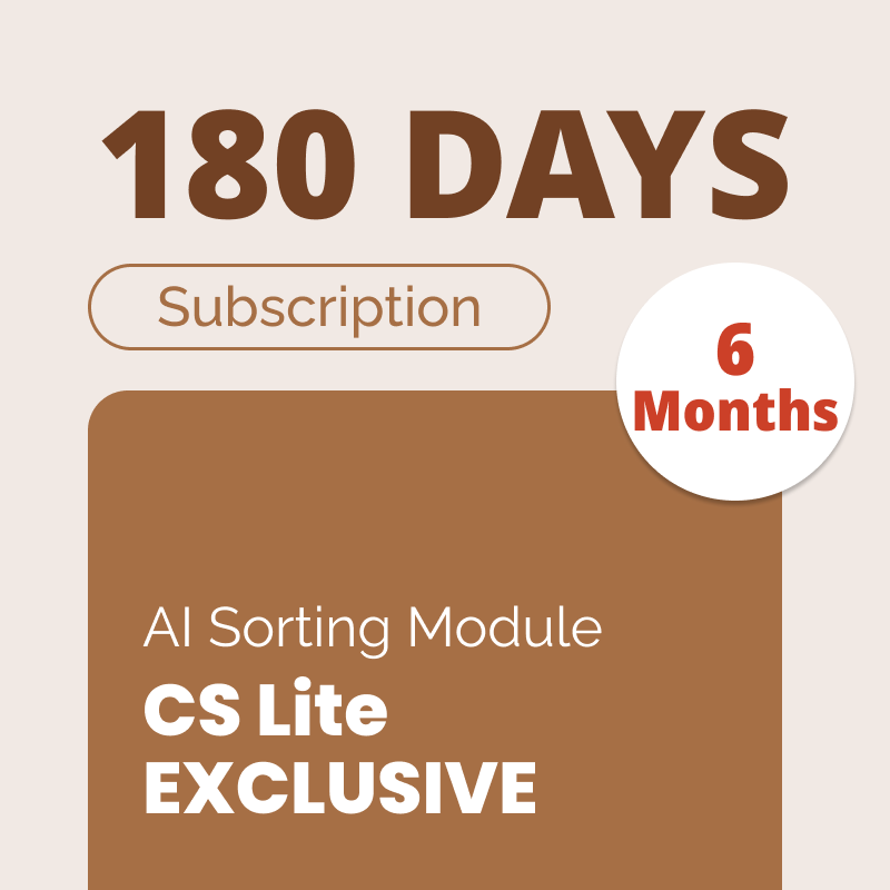 CS Lite - AI辨識程式訂閱 (180天)